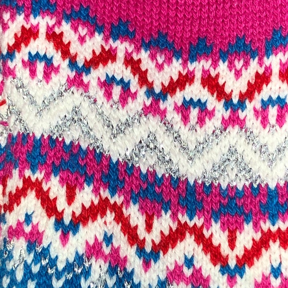 Maggie & Zoe Pink Llama Sweater ~Large US 14 - Picture 14 of 16